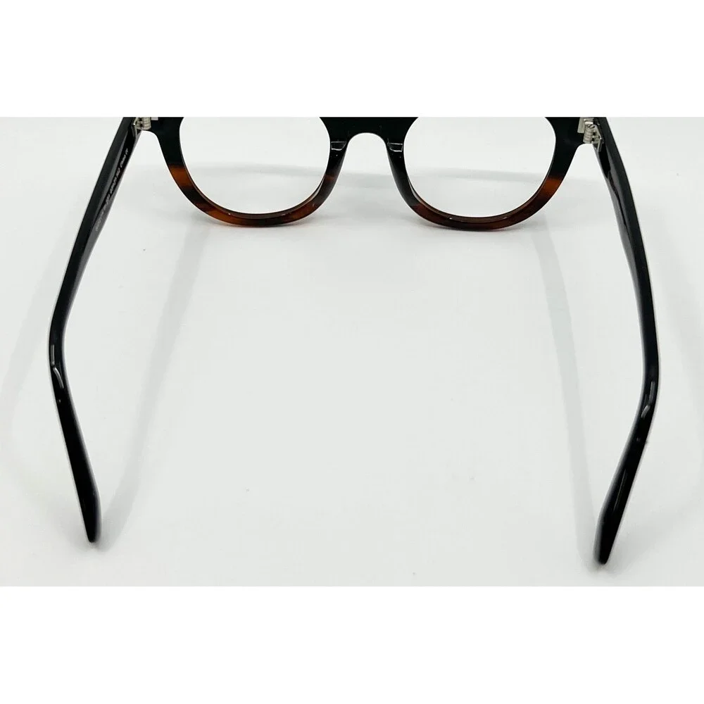 Warby Parker Gideon Eyeglasses Mens Black Tortoise Two-Tone 48-21-142